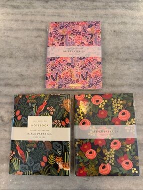 NEW Rifle Paper Co. Pocket Notebooks - 3 Packs (6 Total)